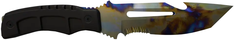 ★ Survival Knife | Case Hardened · Blue Gem unranked pattern #657