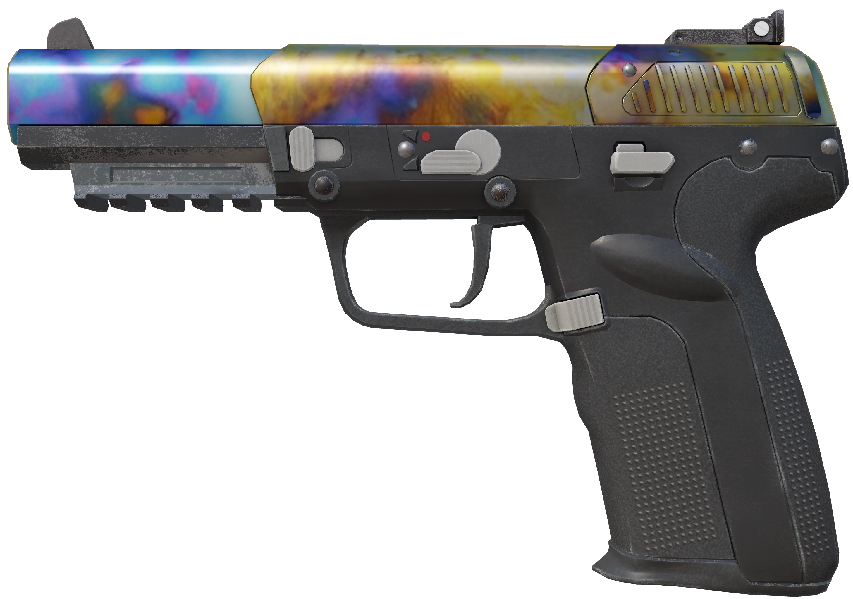 Five-SeveN | Case Hardened · Gold Gem unranked pattern #503