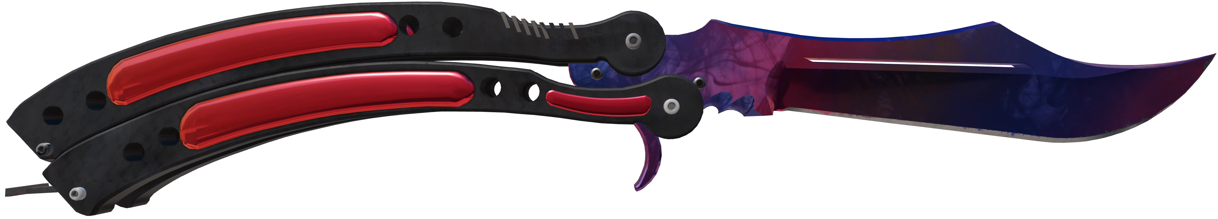 ★ Butterfly Knife | Doppler Phase 1 · Max Pink Tip unranked pattern #788