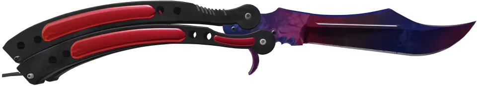 ★ Butterfly Knife | Doppler Phase 1 · Max Blue Tip unranked pattern #788