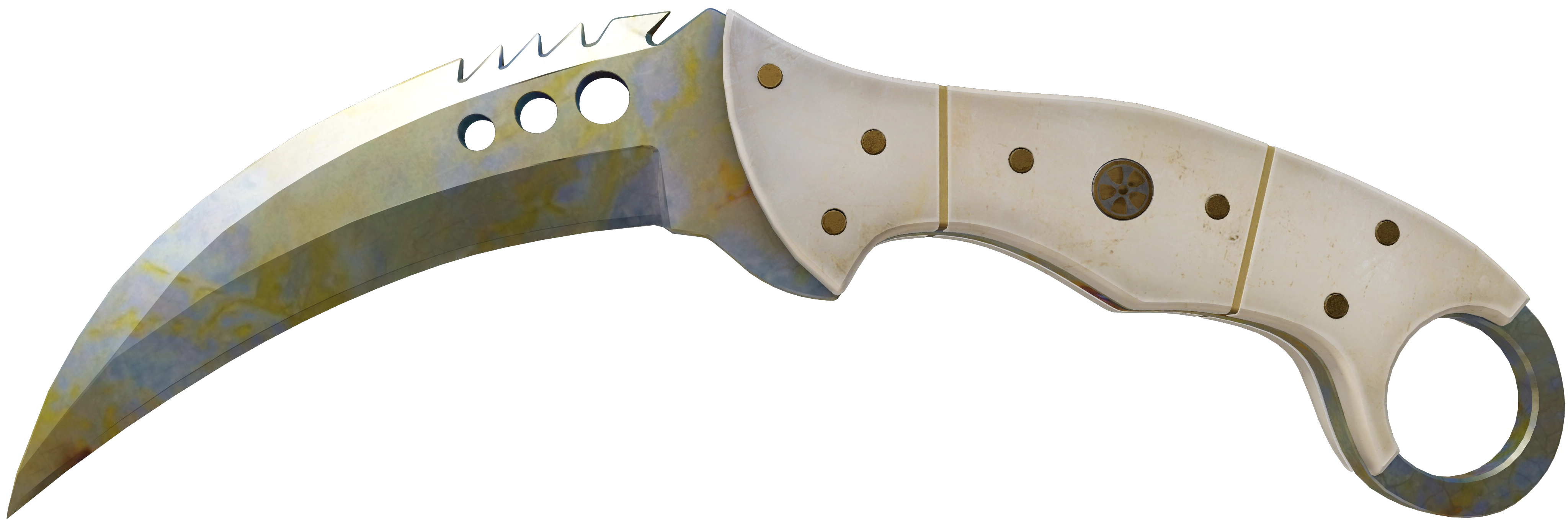 ★ Talon Knife | Case Hardened · Blue Gem unranked pattern #92
