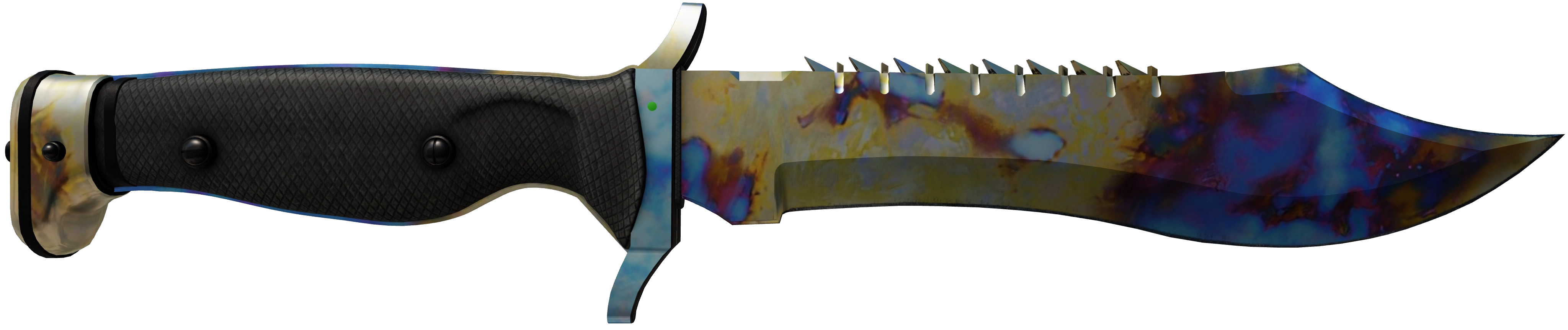 ★ Bowie Knife | Case Hardened · Gold Gem unranked pattern #968