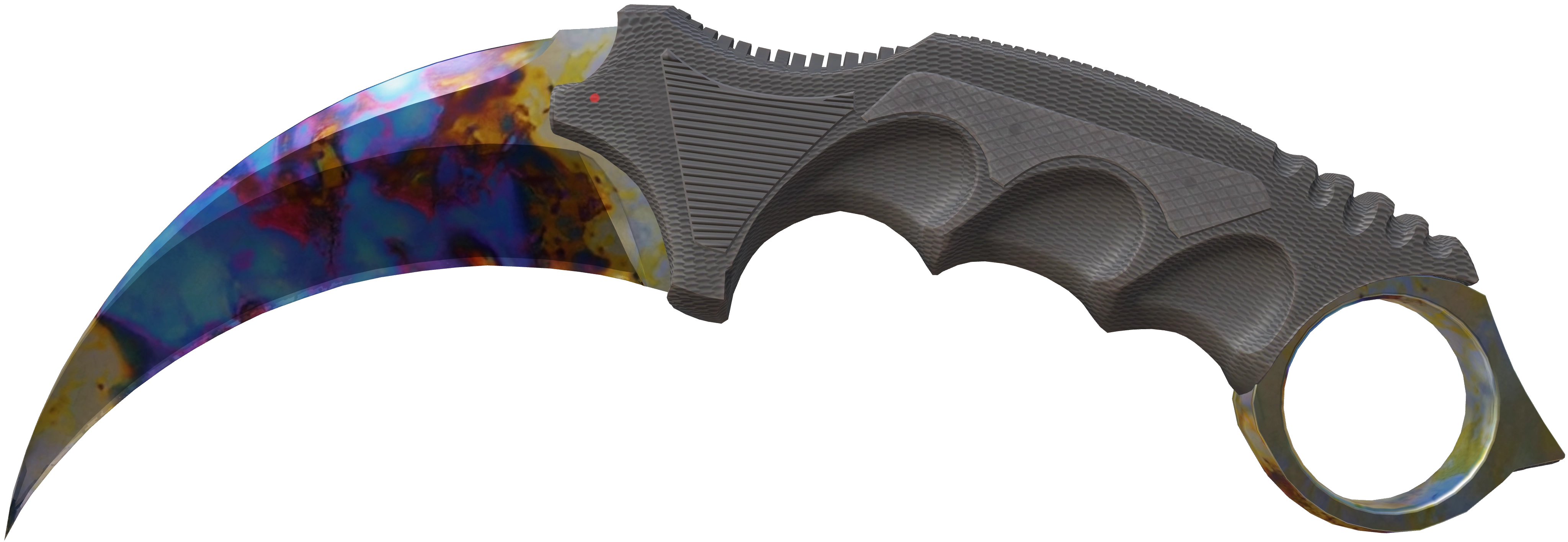 ★ Karambit | Case Hardened · Gold Gem unranked pattern #832