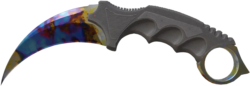 ★ Karambit | Case Hardened · Gold Gem unranked pattern #832