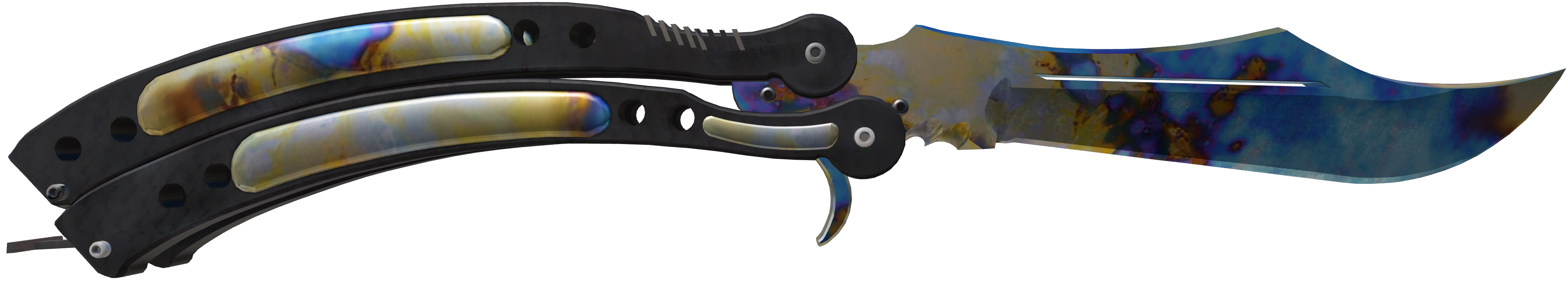 Butterfly Knife | Case Hardened