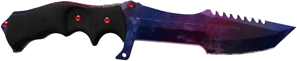 ★ Huntsman Knife | Doppler Phase 1 · Max Blue Tip unranked pattern #848