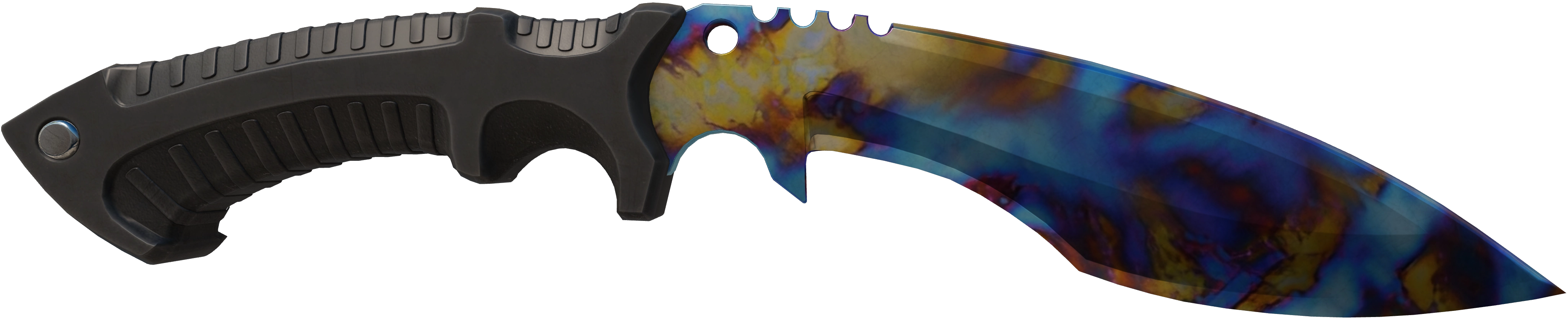 ★ Kukri Knife | Case Hardened · Blue Gem unranked pattern #235