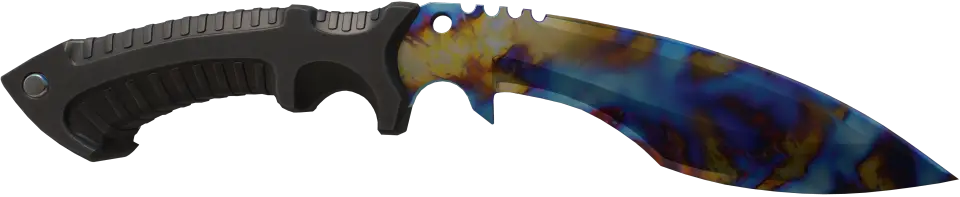 ★ Kukri Knife | Case Hardened · Blue Gem unranked pattern #235