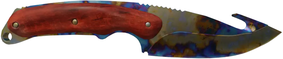 ★ Gut Knife | Case Hardened · Blue Gem unranked pattern #348