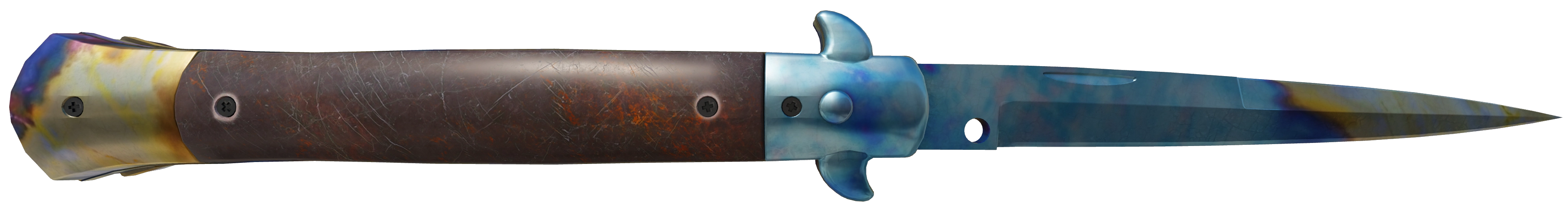 Stiletto Knife | Case Hardened