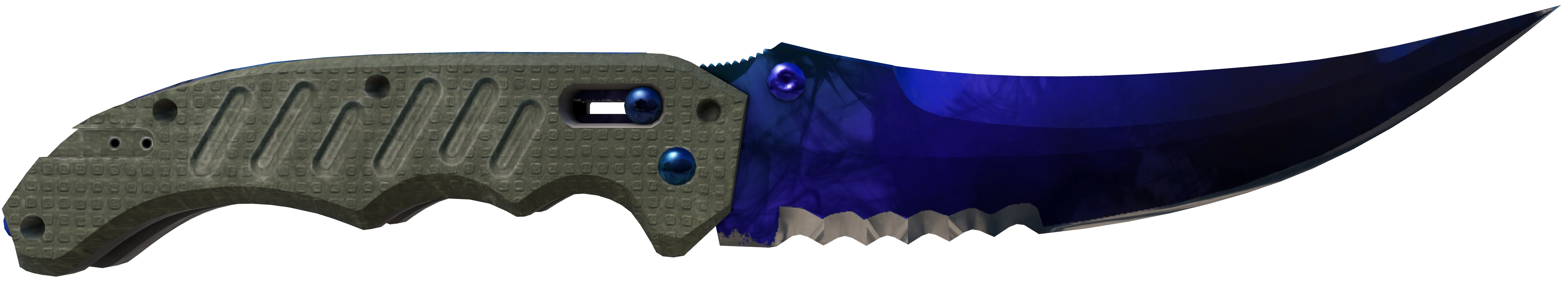 ★ Flip Knife | Doppler Phase 3 · Max Blue unranked pattern #932