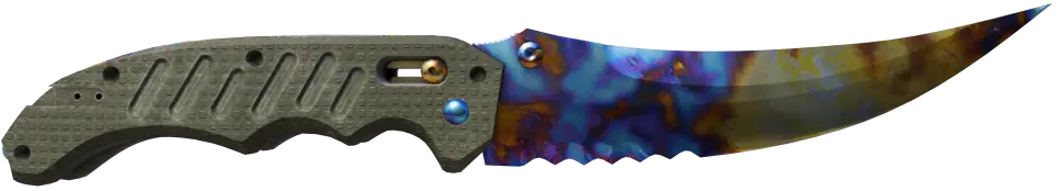 ★ Flip Knife | Case Hardened · Blue Gem unranked pattern #573