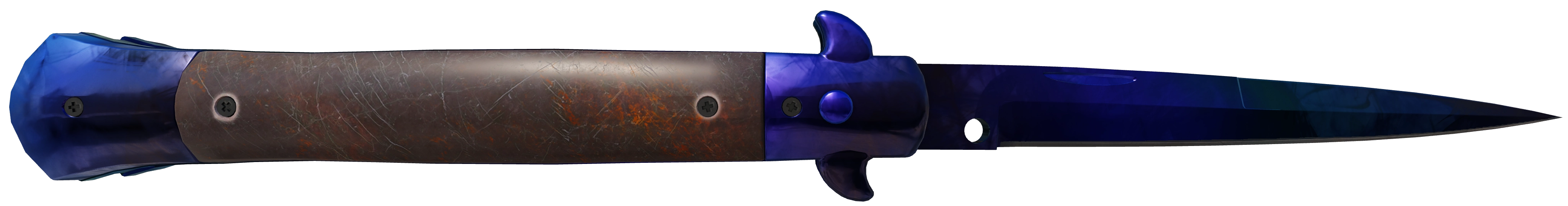 ★ Stiletto Knife | Doppler Phase 3 · Max Blue unranked pattern #167